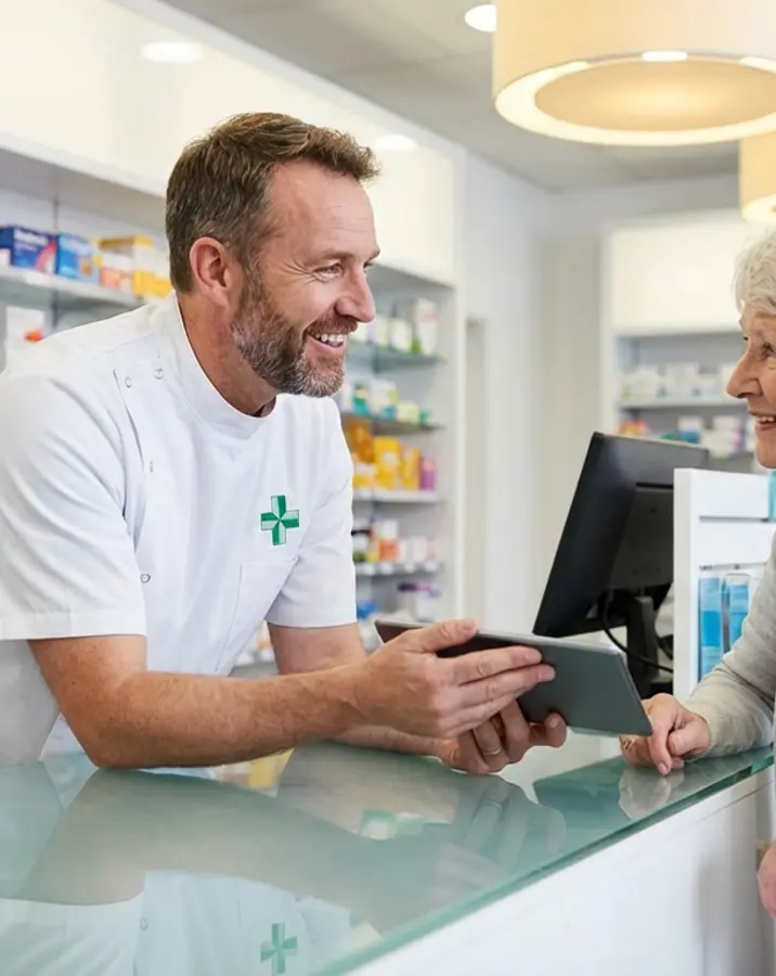 UK pharmacy interior